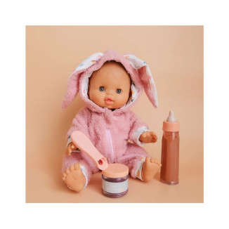 Biberon mágico con Potito y Cuchara para muñecos chocolate  TINY HARLOW