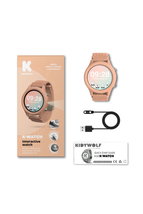 K-WATCH color salmón KIDYWOLF K-WATCH color salmón KIDYWOLF