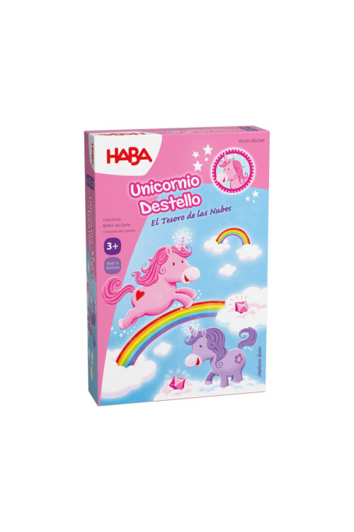 Unicornio Destello El tesoro de las nubes HABA