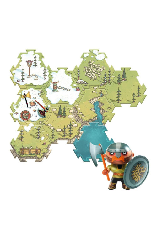 Arty Toys Puzzl’Up Alric Barbarious-15 pcs DJECO Arty Toys Puzzl’Up Alric Barbarious-15 pcs DJECO