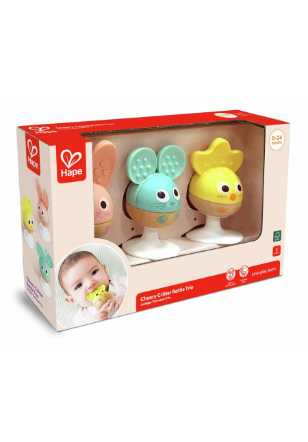 Set sonajero y mordedor HAPE