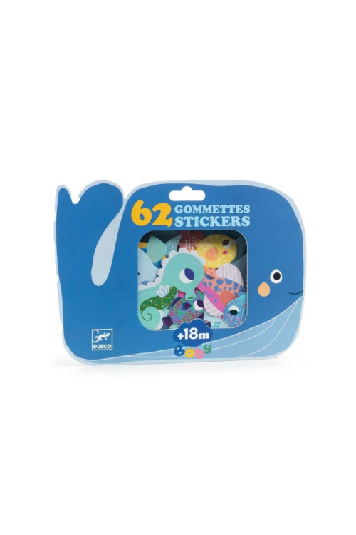 Pegatinas Animales del Mar DJECO
