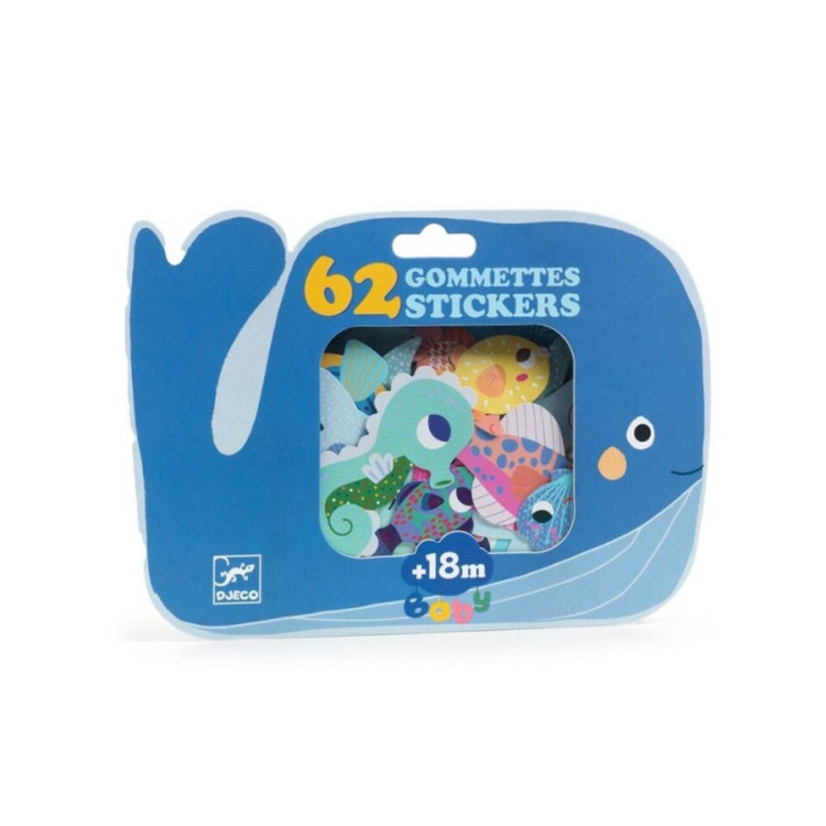 Pegatinas Animales del Mar DJECO