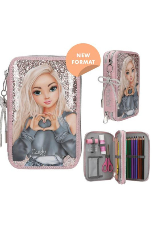 Estuche dos compartimentos BFF Top Model BY DEPESCHE