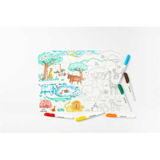 Scribble Mat De Safari 6 rotul.