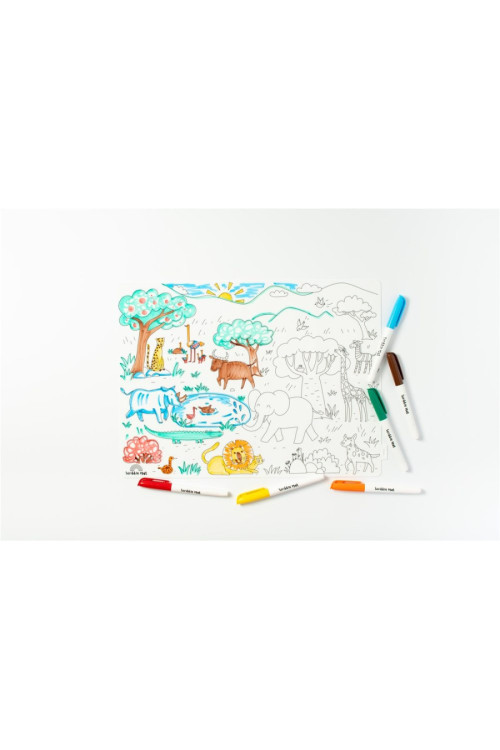 Scribble Mat De Safari 6 rotul.