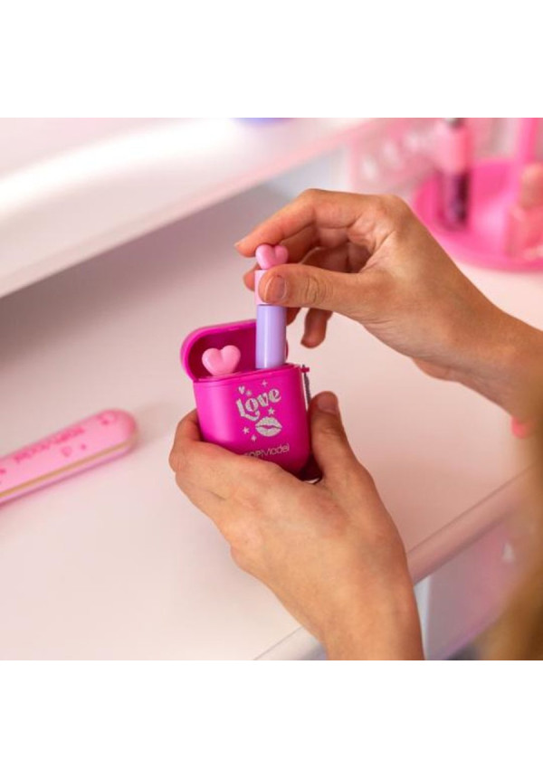 Brillos de labios en funda de auriculares BEAUTY and ME Top Model BY DEPESCHE