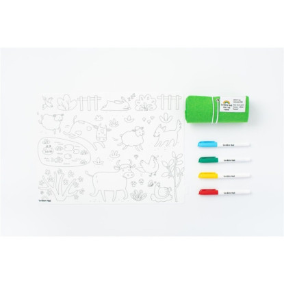 Scribble  Mat En la Granja 4 rotul.