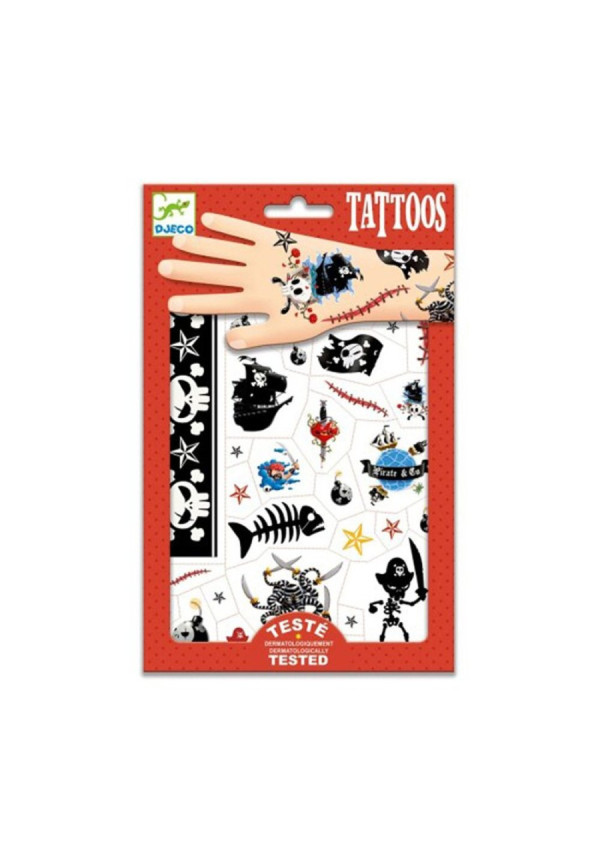 Tatuajes piratas DJECO