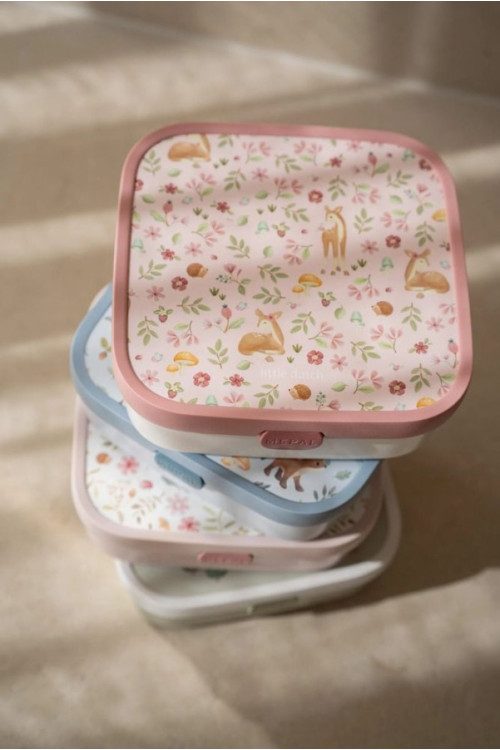 Caja bento grande Little Fairy garden  LITTLE DUTCH