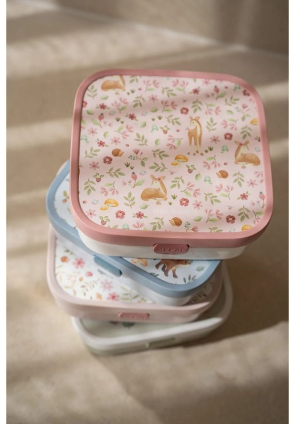Caja bento grande Little Fairy garden  LITTLE DUTCH