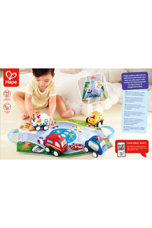 Set de Coches de Peluche HAPE Set de Coches de Peluche HAPE