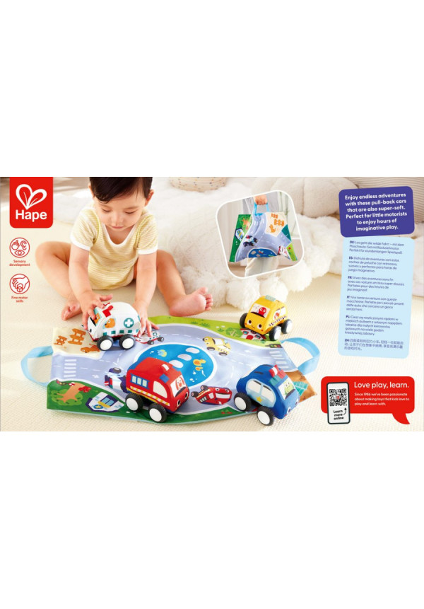 Set de Coches de Peluche HAPE