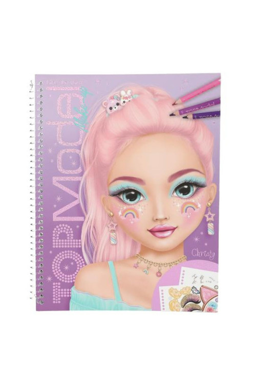 Make up Colouring Book Top Model BY DEPESCHE