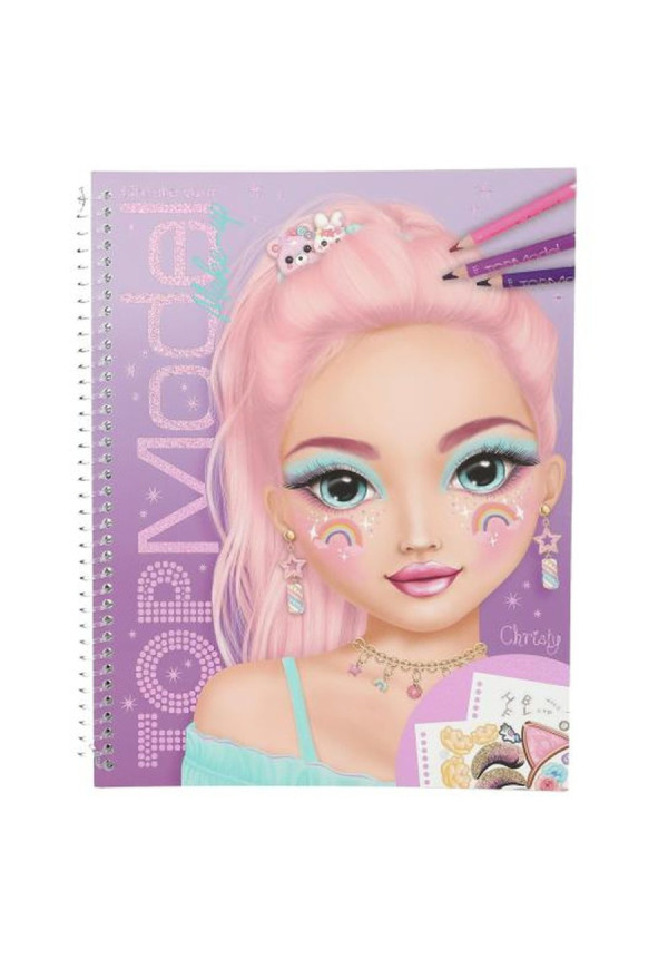Make up Colouring Book Top Model BY DEPESCHE