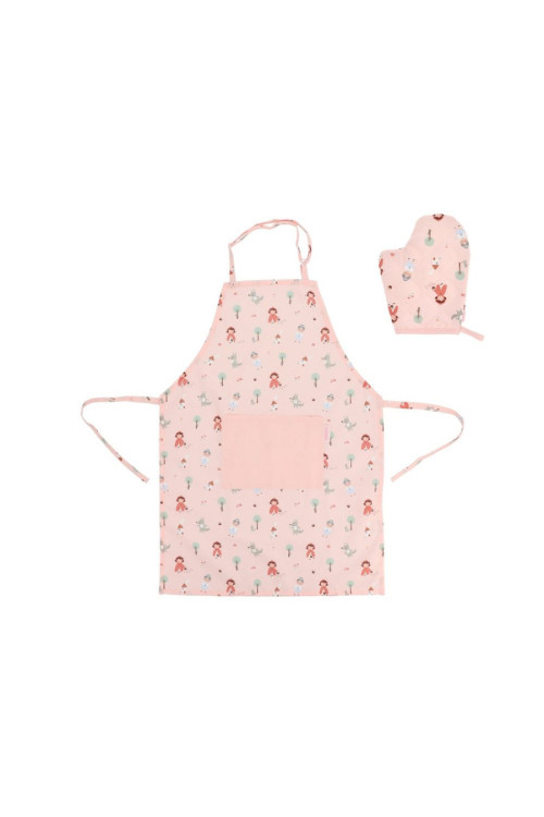 Set Delantal y manopla Little Red TUTETE