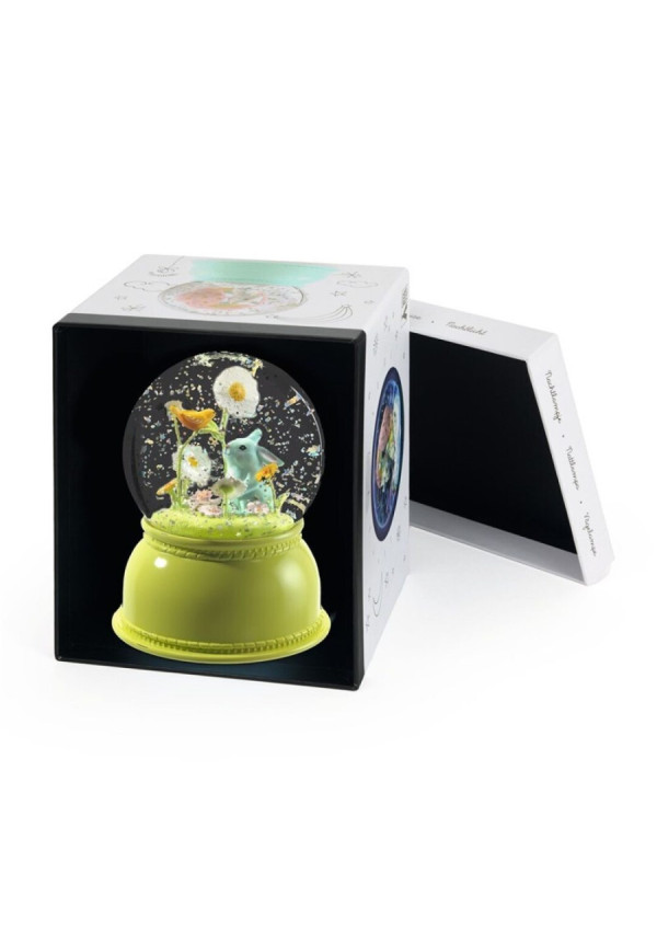 Lampara bola de nieve Rabbit DJECO