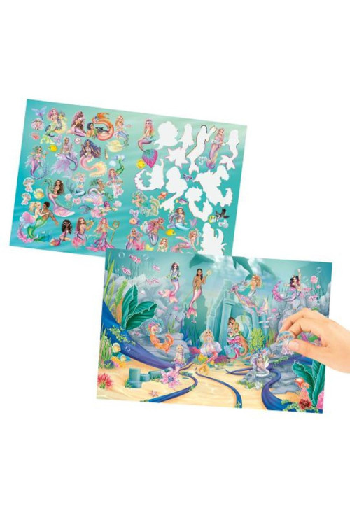 Stickerworld pegatinas metálicas MERMAID Top model BY DEPESCHE