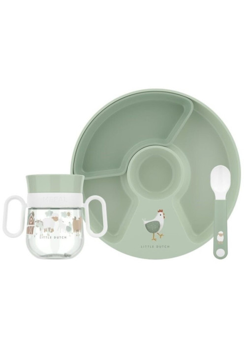 Vajilla bebe Little Farm MEPAL 