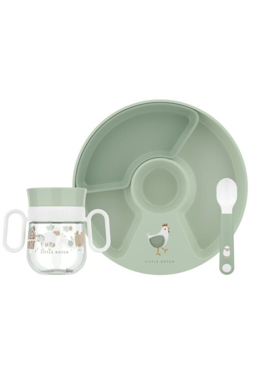 Vajilla bebe Little Farm MEPAL 