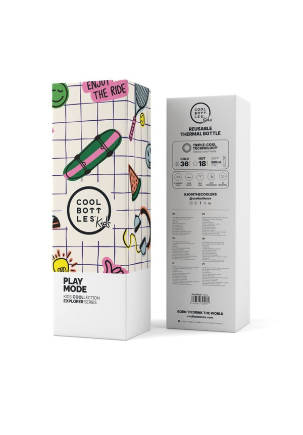 The Kids Bottle - Play Mode 500ml COOL BOTTLES