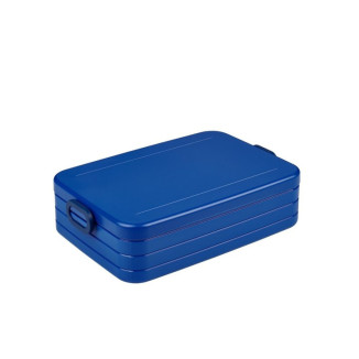 Caja almuerzo grande separador azul MEPAL