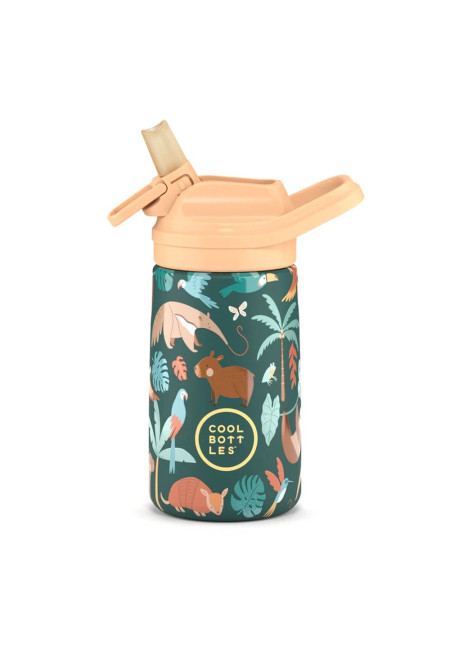 The Kiddie Bottle - Rainforest Refuge 350ml COOL BOTTLES 