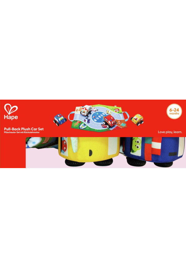 Set de Coches de Peluche HAPE