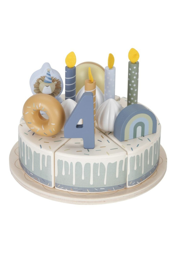 Pastel cumpleaños azul LITTLE DUTCH 