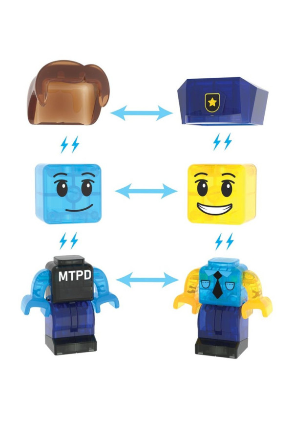 MAGNA-T Police Station Set 35 pcs