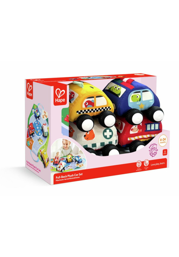 Set de Coches de Peluche HAPE