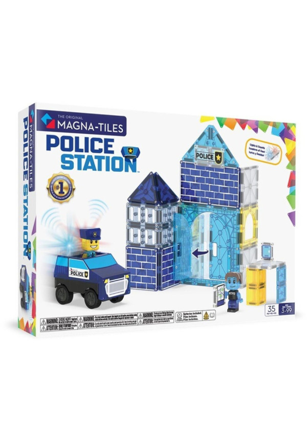 MAGNA-T Police Station Set 35 pcs