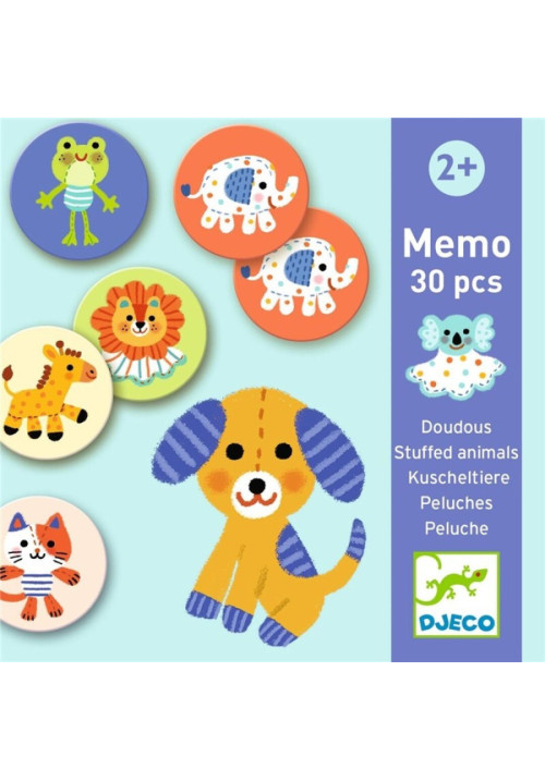 memo peluches DJECO