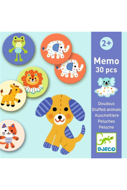 memo peluches DJECO