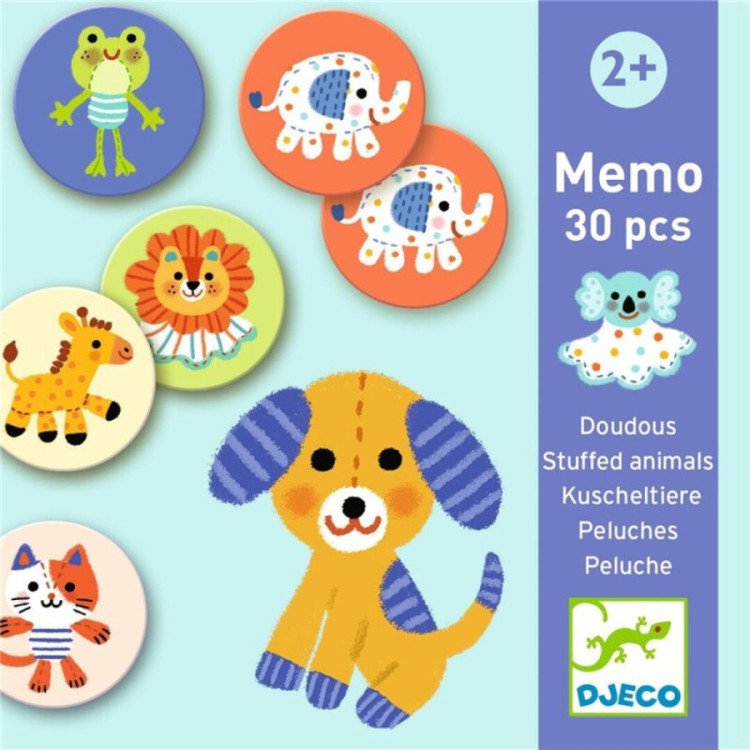 memo peluches DJECO