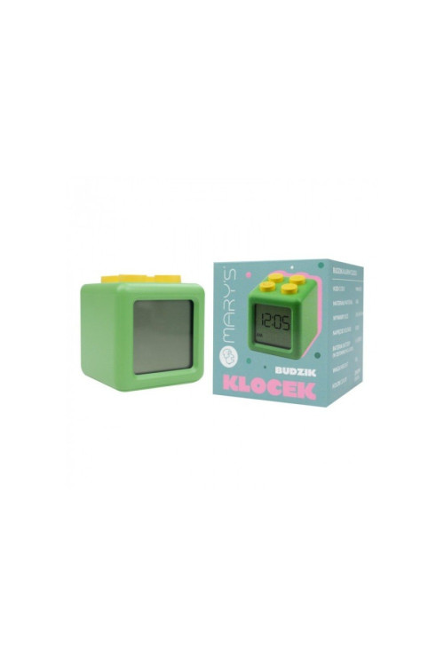Reloj despertador Bloque verde MARY´S