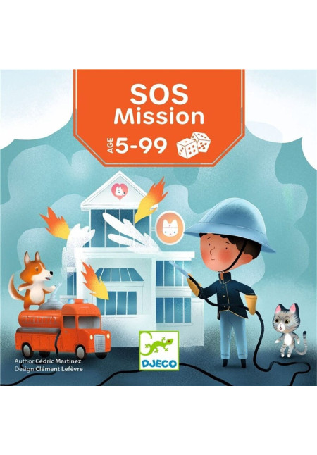 Juego de dados Pets Rescue DJECO Juego de dados Pets Rescue DJECO