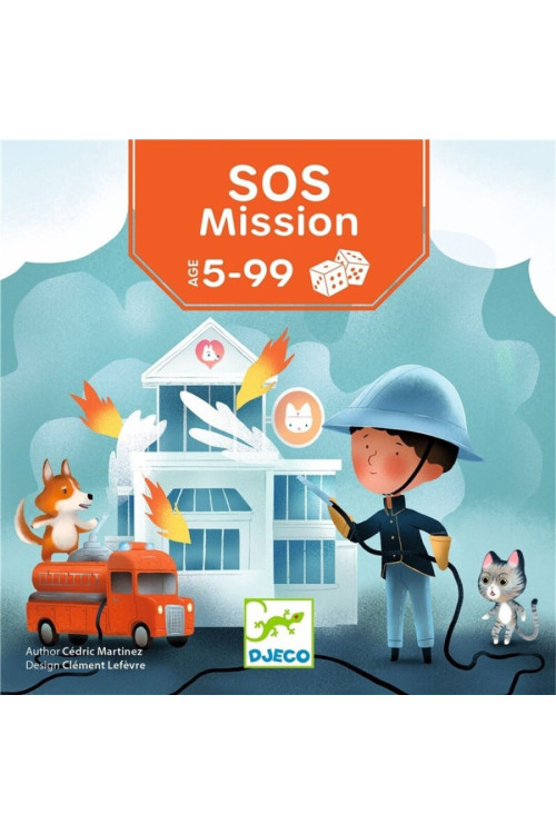 Juego de dados Pets Rescue DJECO