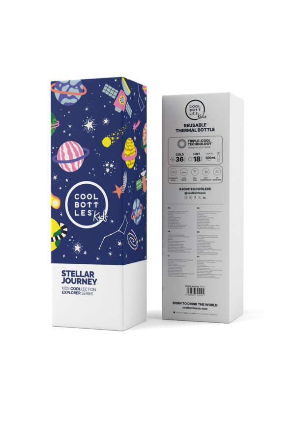 The Kids Bottle - Stellar Journey 500ml COOL BOTTLES