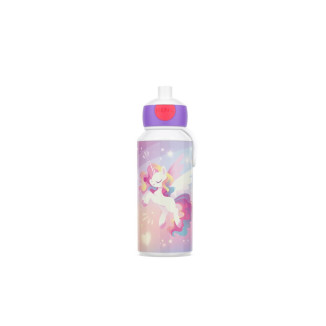 Botella Pop up Unicornio Glow MEPAL 