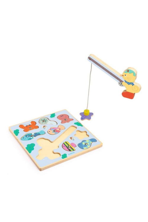 Encajable Puzz & Fish Bariolo DJECO