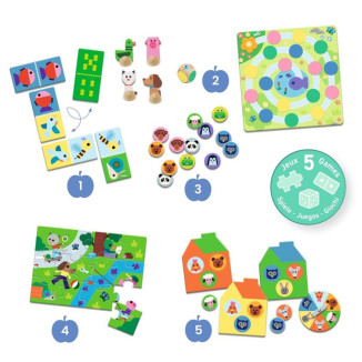 Juego educativo En la granja DJECO
