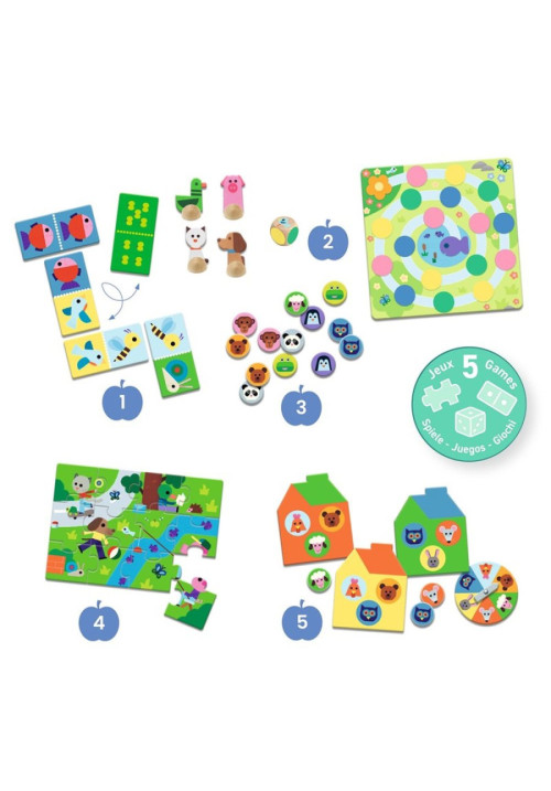 Juego educativo En la granja DJECO