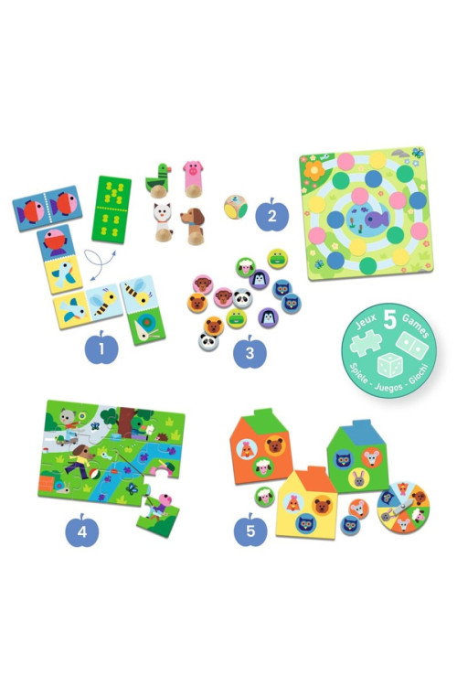 Juego educativo En la granja DJECO