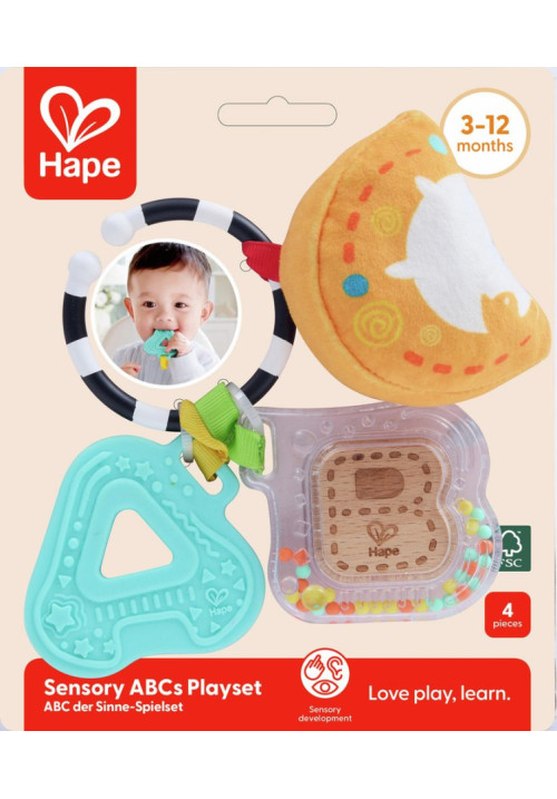 Juego sensorial ABC HAPE 