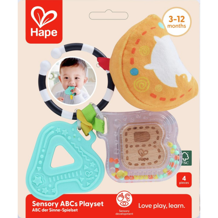 Juego sensorial ABC HAPE 
