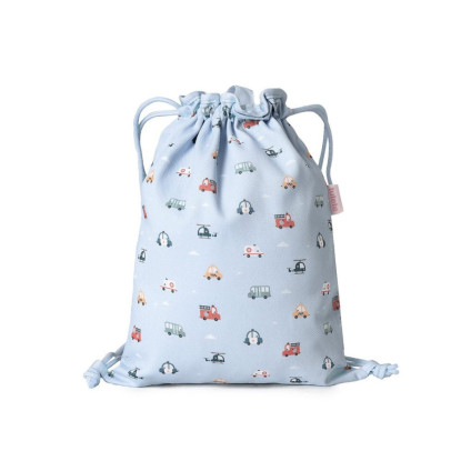 Mochila saco tela City Cars TUTETE