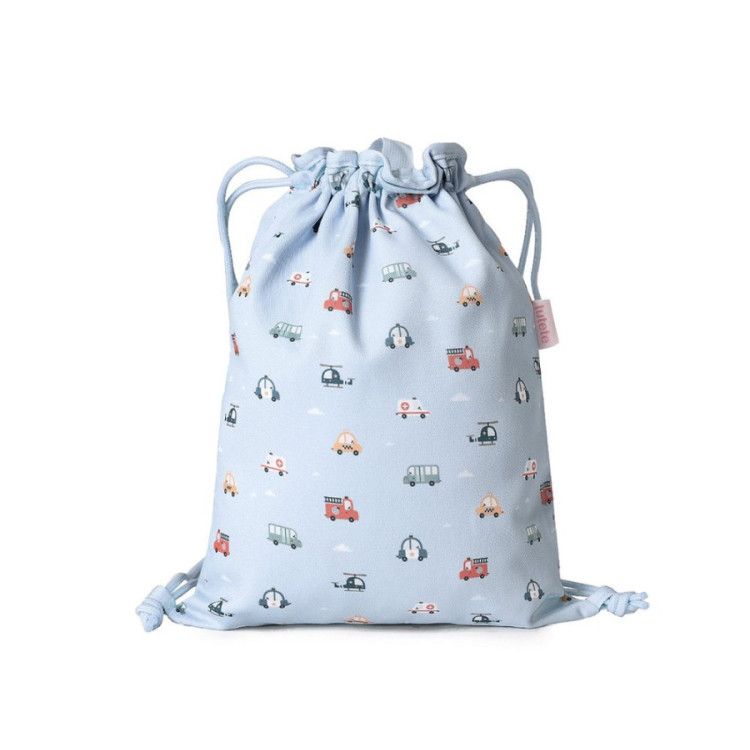 Mochila saco tela City Cars TUTETE