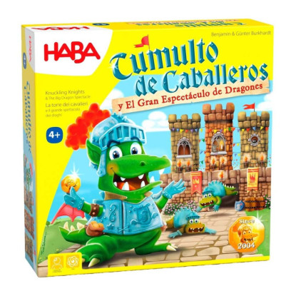 Tumulto de Caballeros y El Gran Espectáculo de Dragones HABA