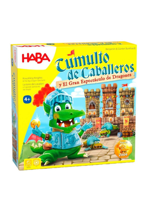 Tumulto de Caballeros y El Gran Espectáculo de Dragones HABA